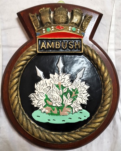 Hms ambush ship crest - ambush,