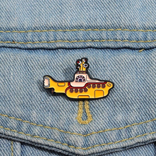 Famous band song enamel pin - famous,