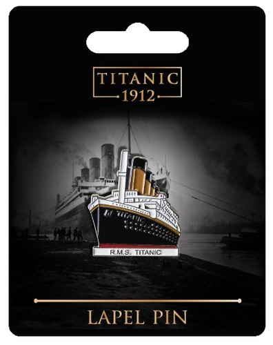 Official rms titanic pin badge - titanic,